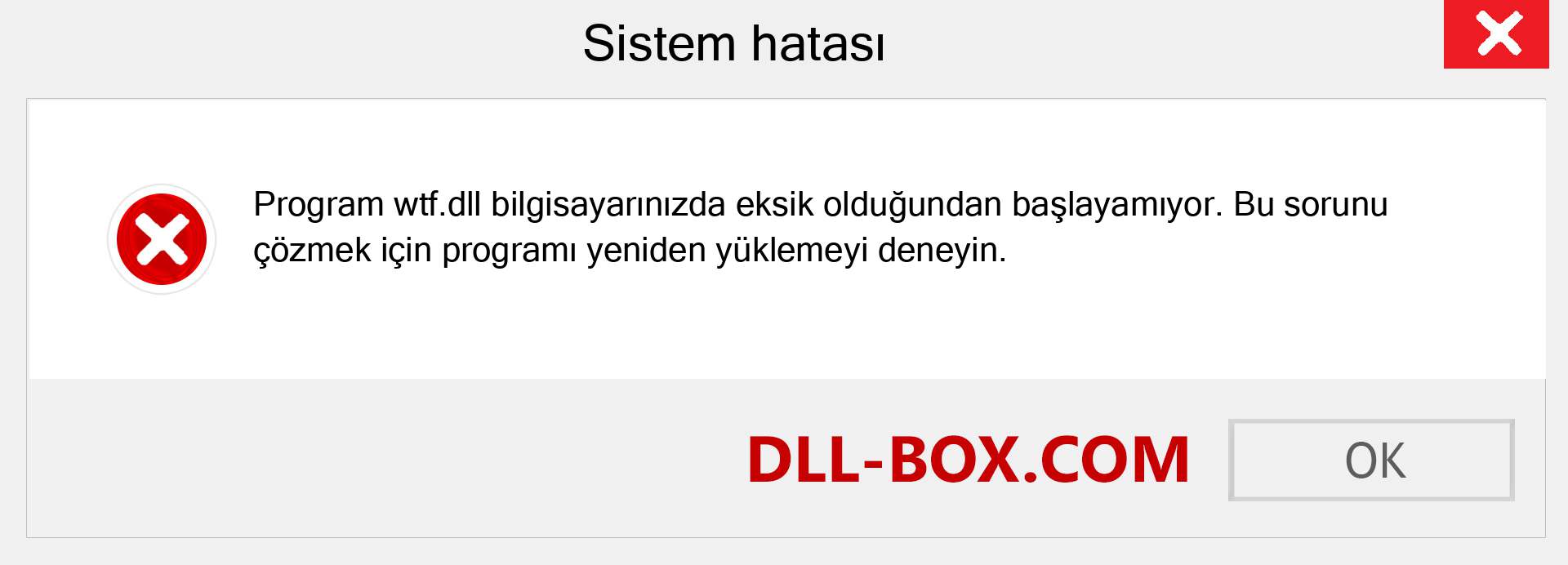 wtf.dll dosyası eksik mi? Windows 7, 8, 10 için İndirin - Windows'ta wtf dll Eksik Hatasını Düzeltin, fotoğraflar, resimler